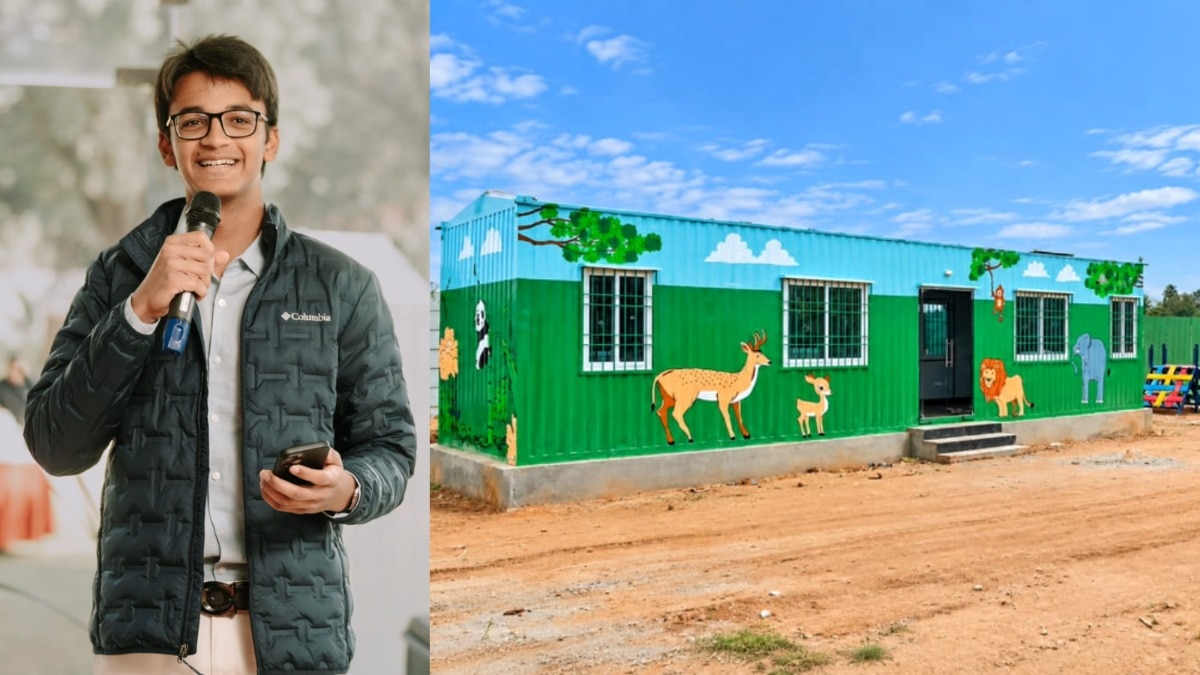 Bengaluru Teen Pioneers Shipping Container Schools for Migrant Children