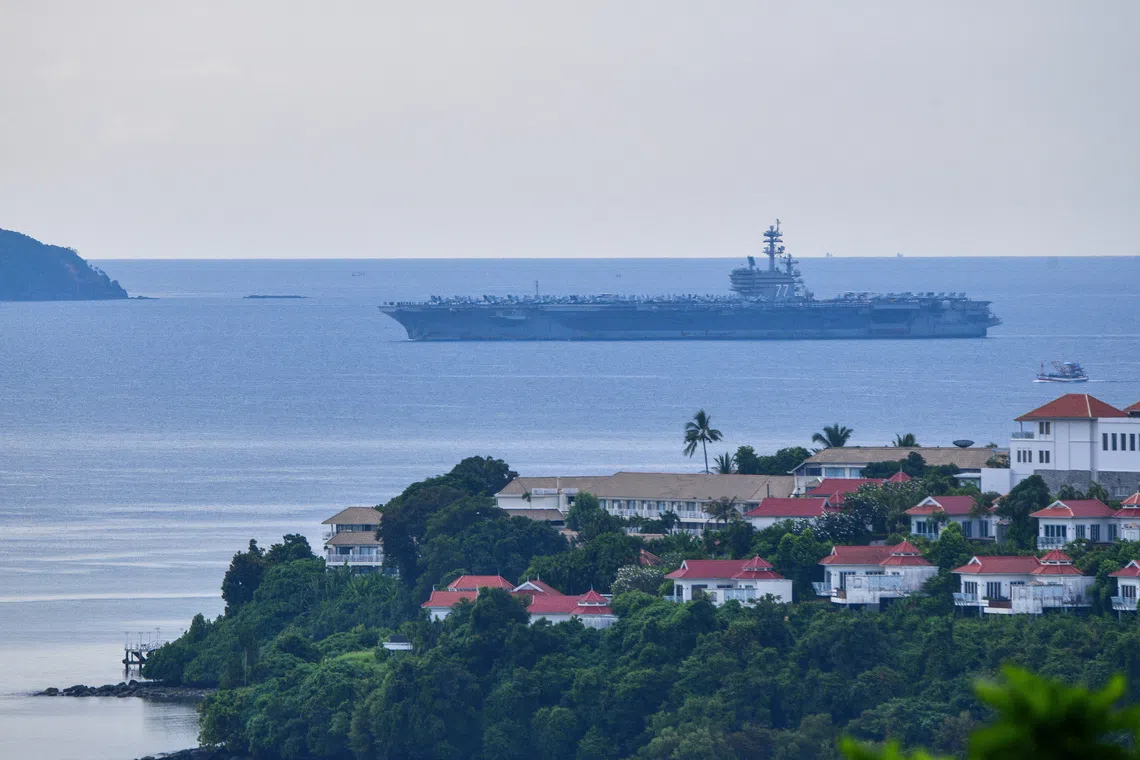 US Carrier Makes Thailand Port Call After Middle East Deployment