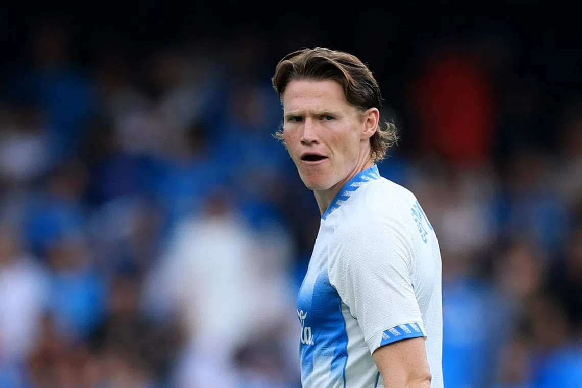 Napoli's McTominay to miss month with heart condition requiring surgery