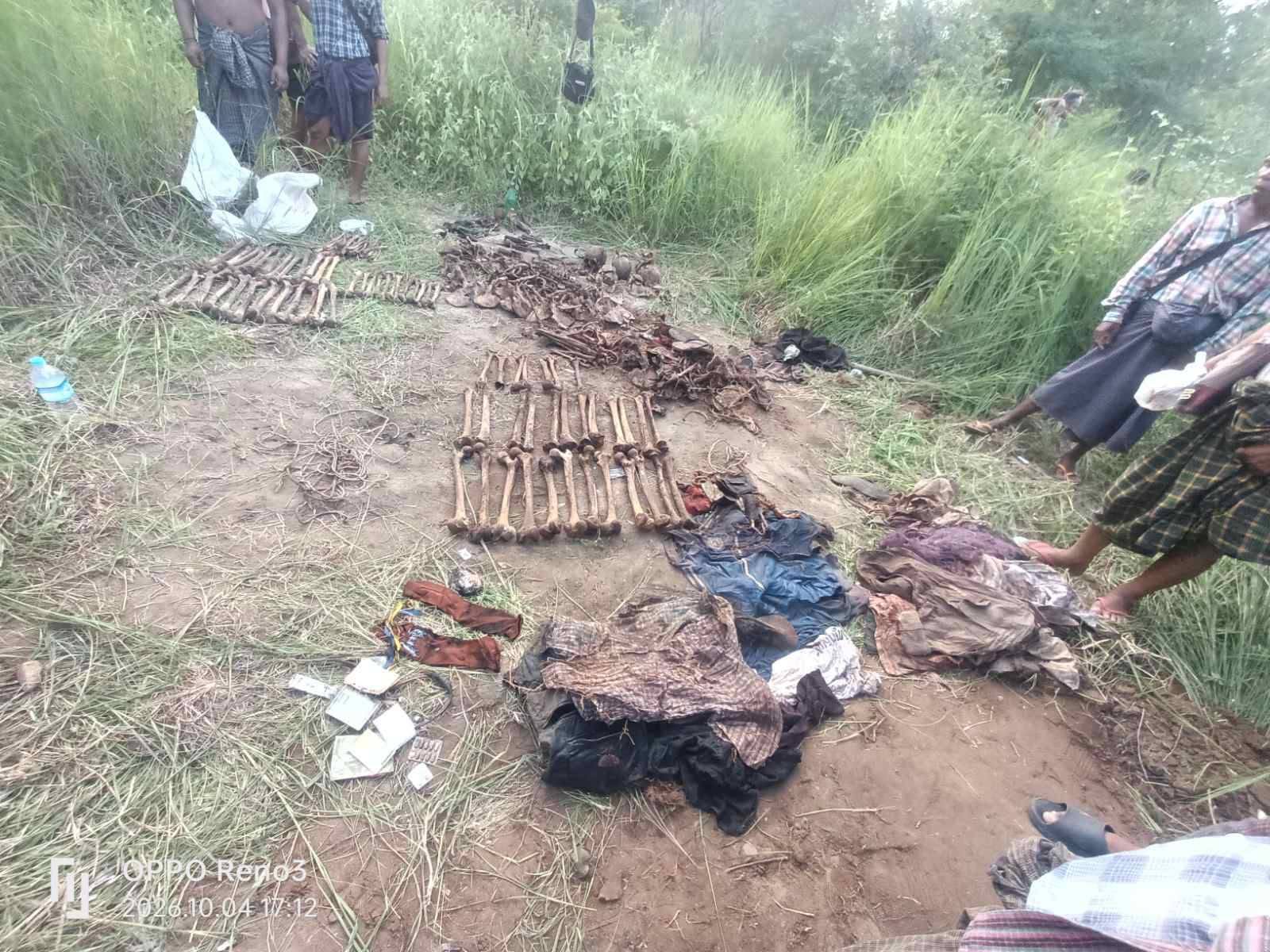 Remains of 12 Magway residents recovered after three-year disappearance