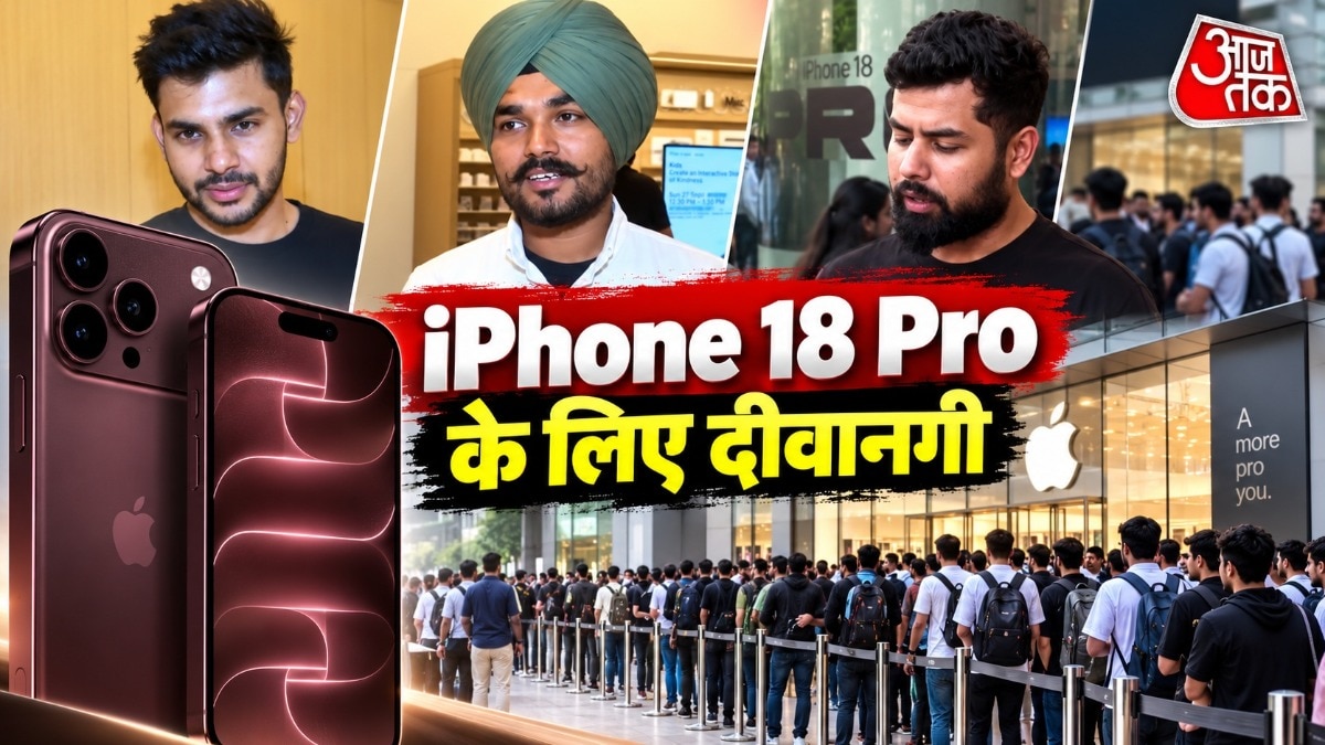 Early iPhone 18 Pro buyers celebrate after lengthy queues across India