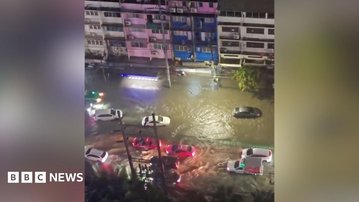 Thailand declares disaster as relentless rains inundate Bangkok