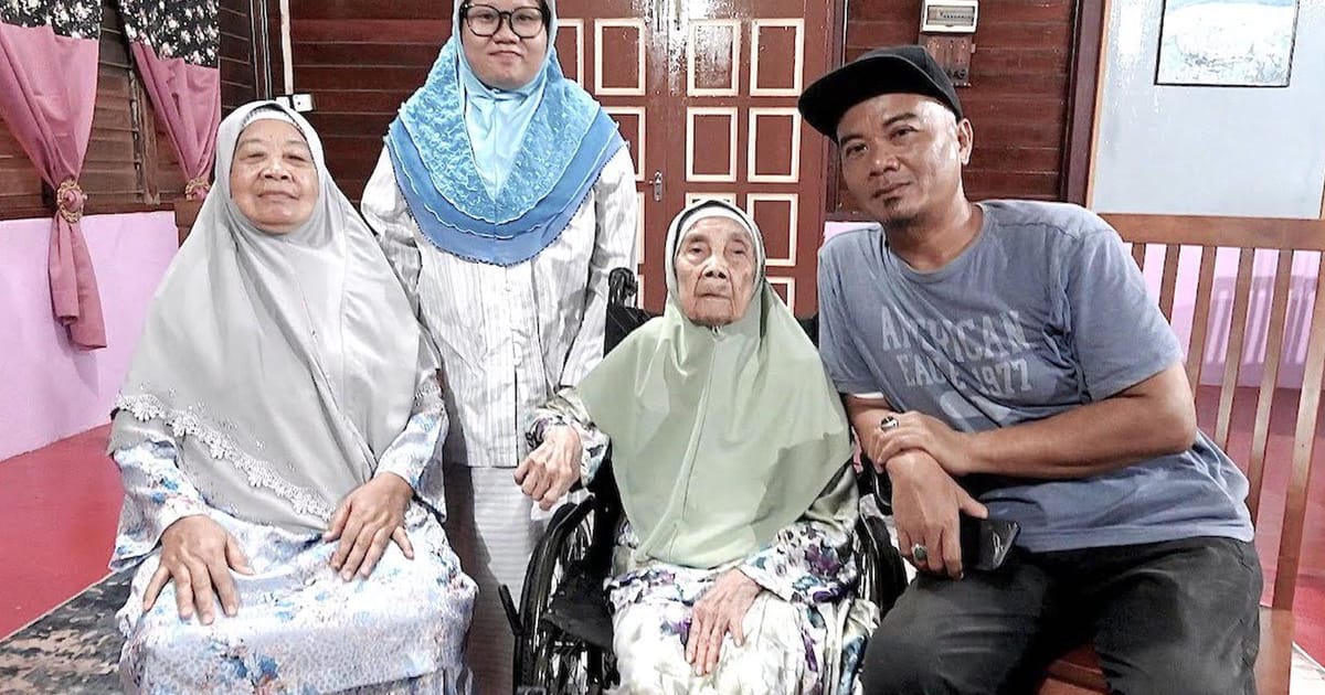 Tok Saimah, 102 Tahun, Percaya Rahsia Umur Panjang Terletak pada Kesederhanaan
