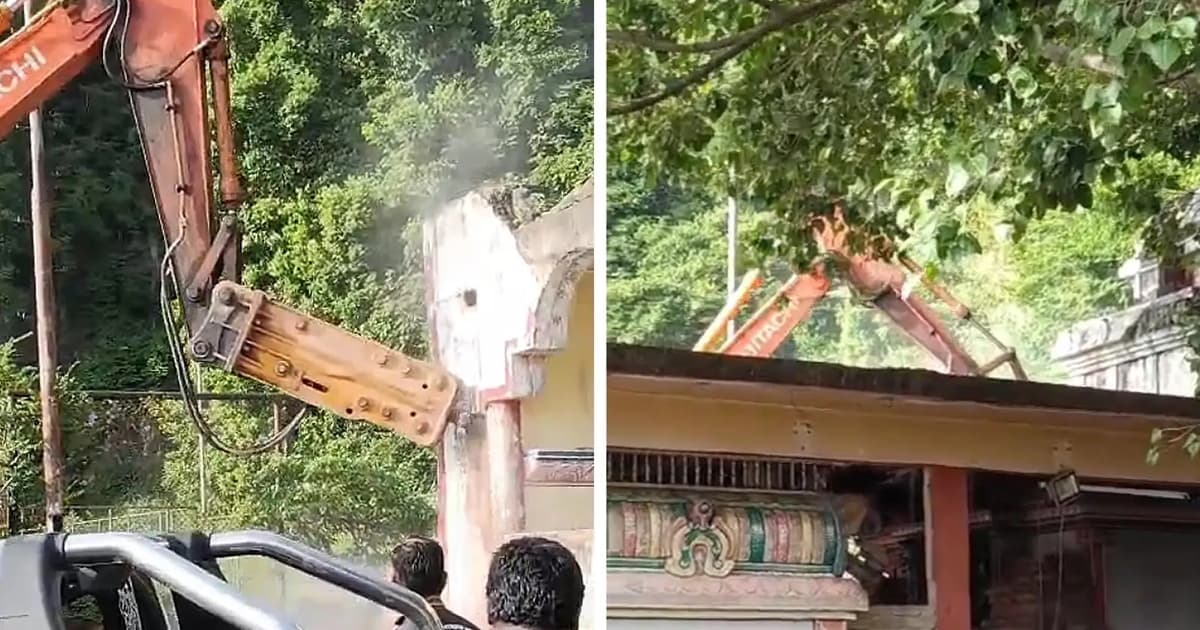 Kuil Kangar Dirobohkan Walau Ada Jaminan Pemimpin Negeri