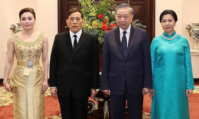 Vietnam honors Thai royal couple with state banquet during official visit