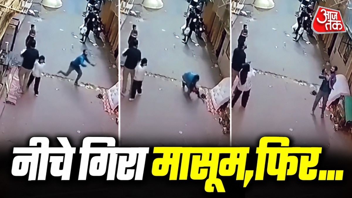 Quick-thinking man catches child falling from second-floor balcony