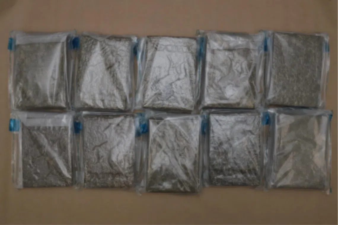 Two held in Singapore over alleged cannabis smuggling attempt