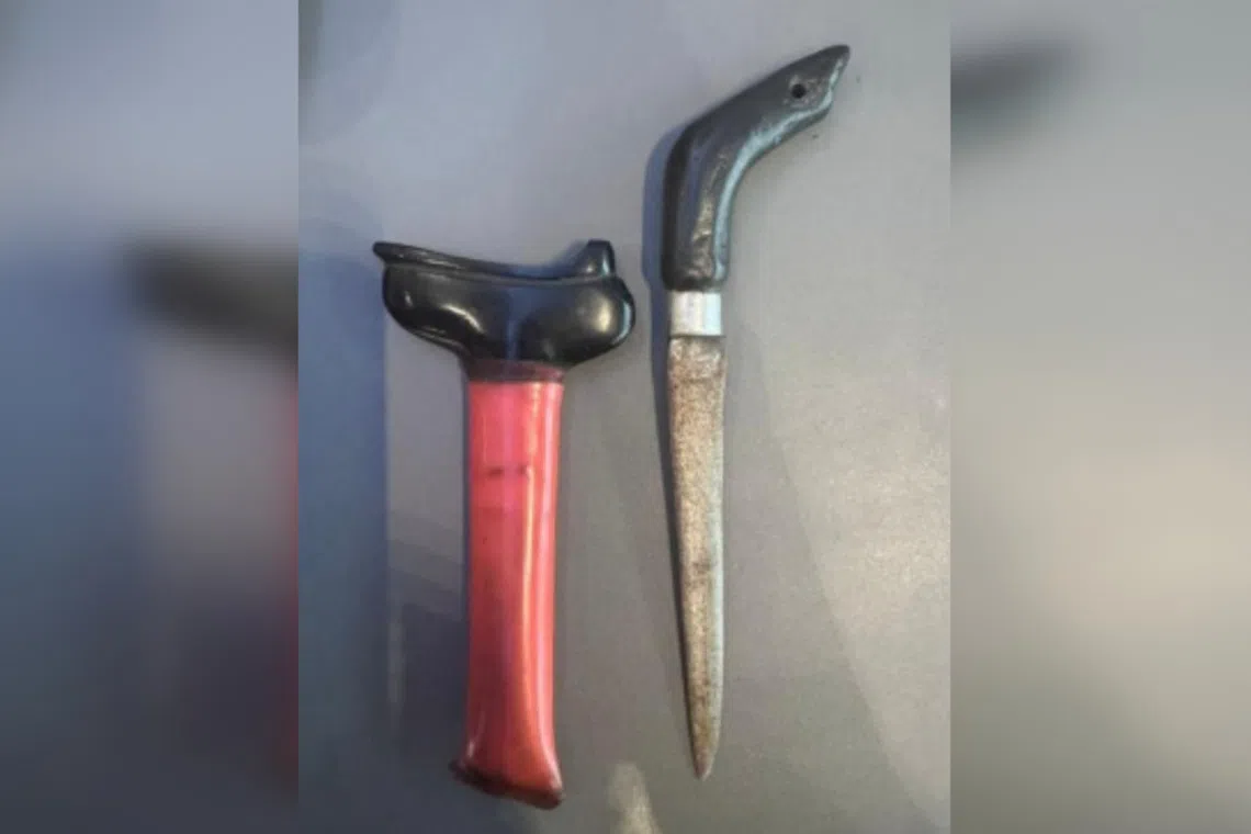 Man charged after concealing 19cm knife in shoe at Changi