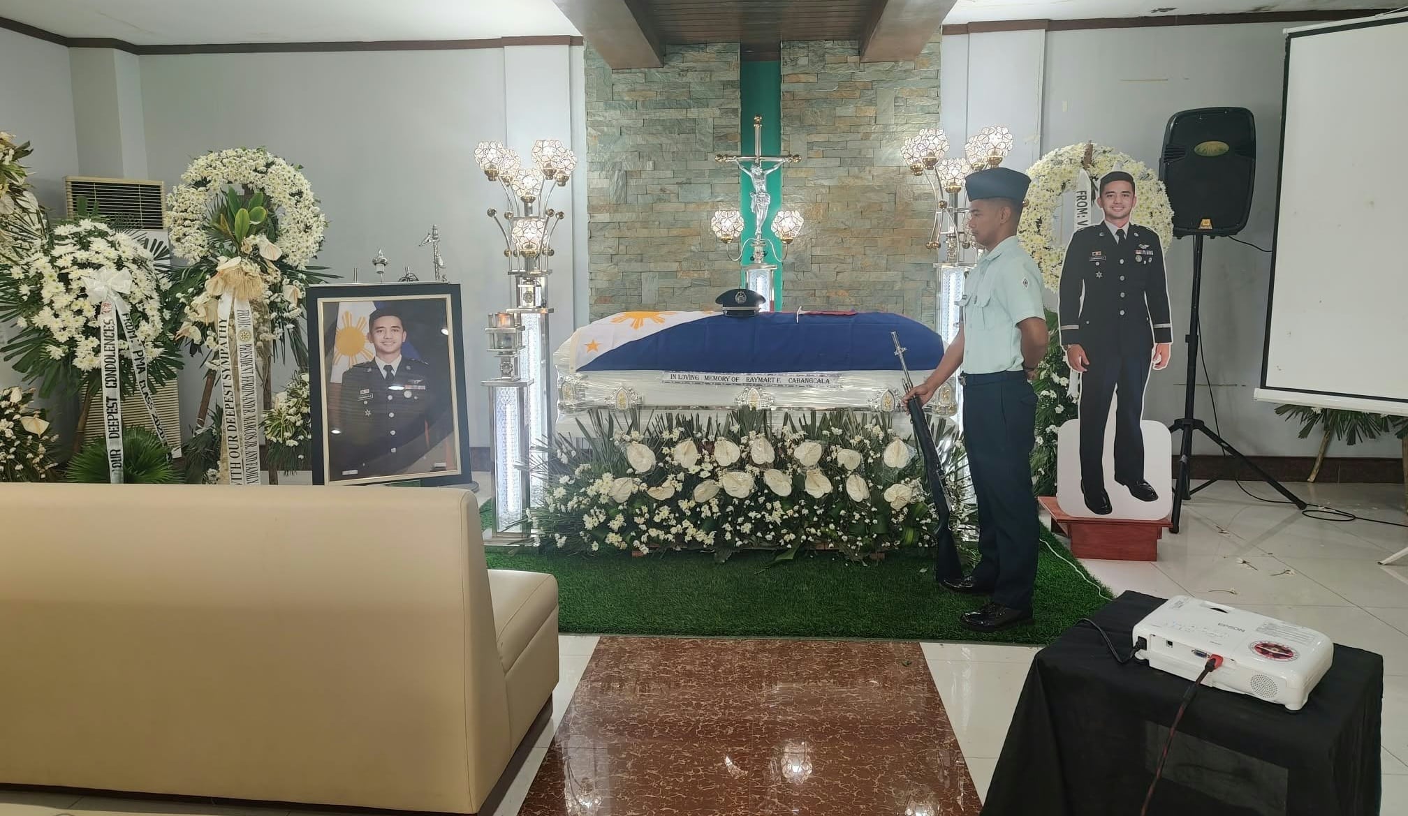 Air Force pilot killed in midair collision laid to rest in Pangasinan