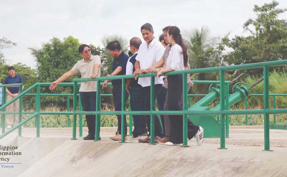 Marcos opens P91-million solar irrigation system in Leyte