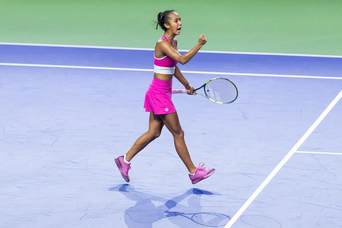 Fernandez reaches maiden final of season at Singapore Tennis Open