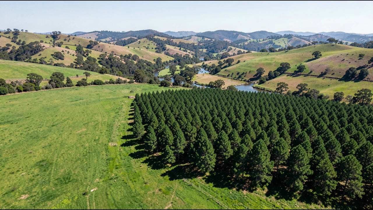 Pine plantations reduce water flow by nearly one-third in New Zealand region