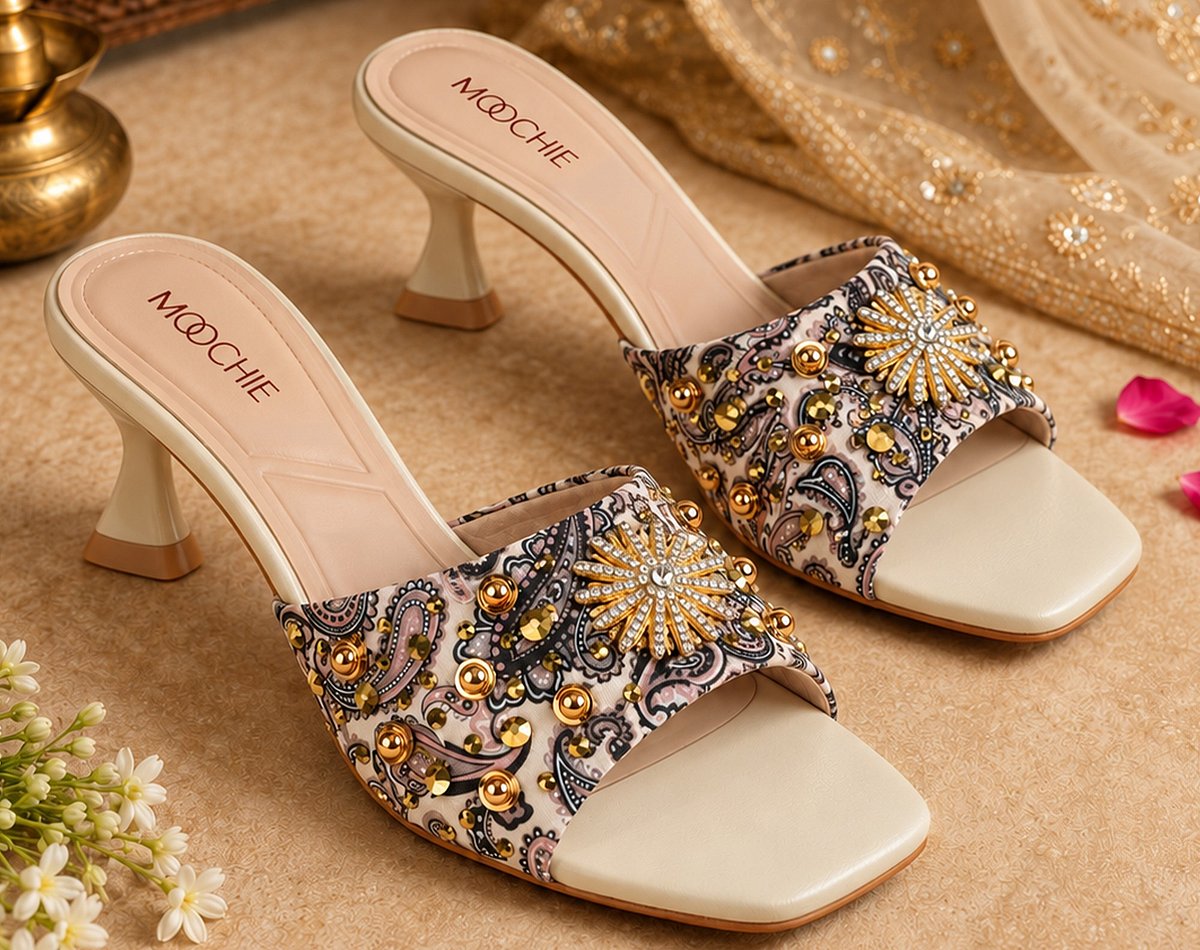 Footwear vendors prepare stylish collections ahead of Durga Puja season