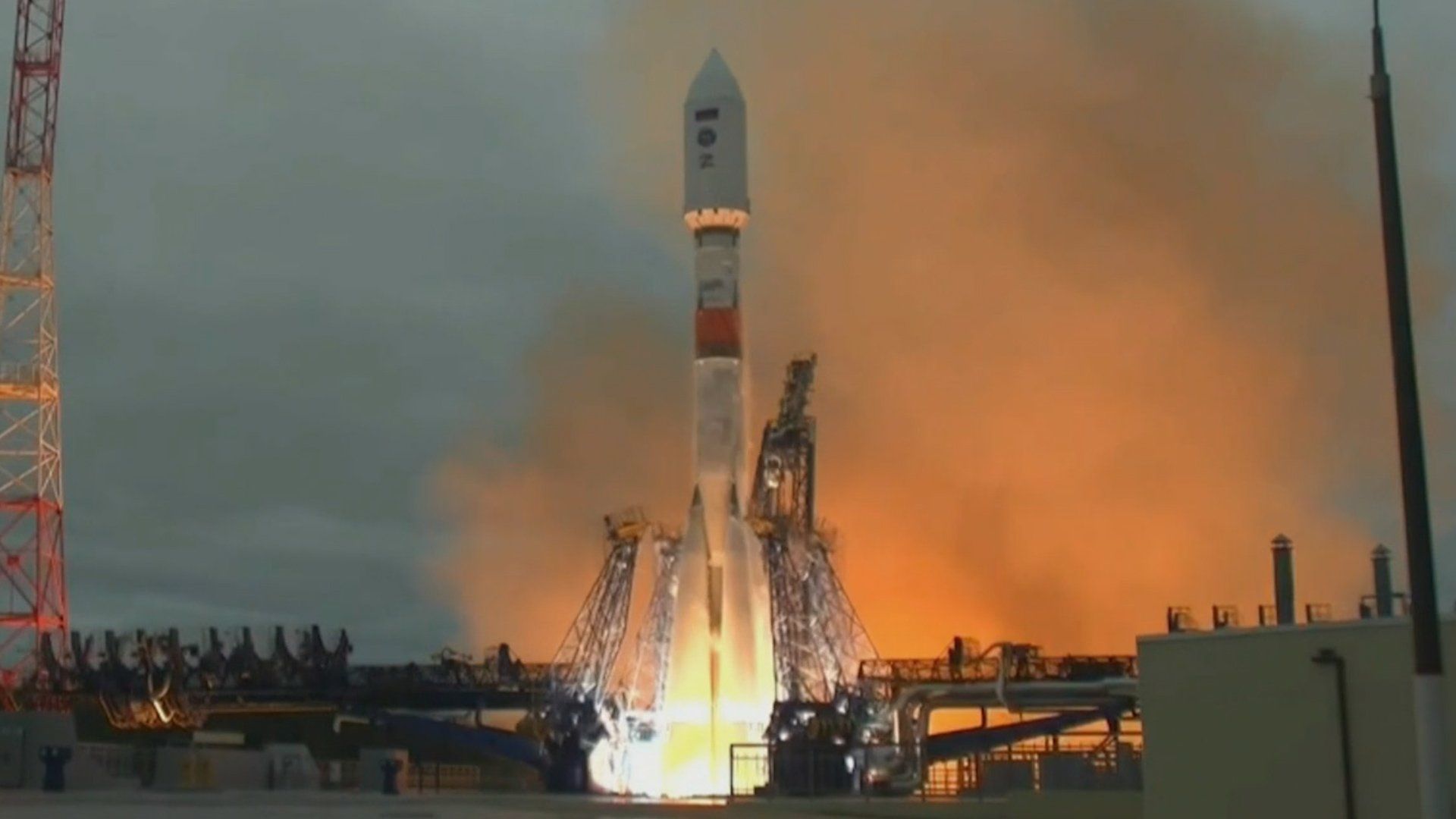 Russia conducts military satellite launch from Arctic spaceport