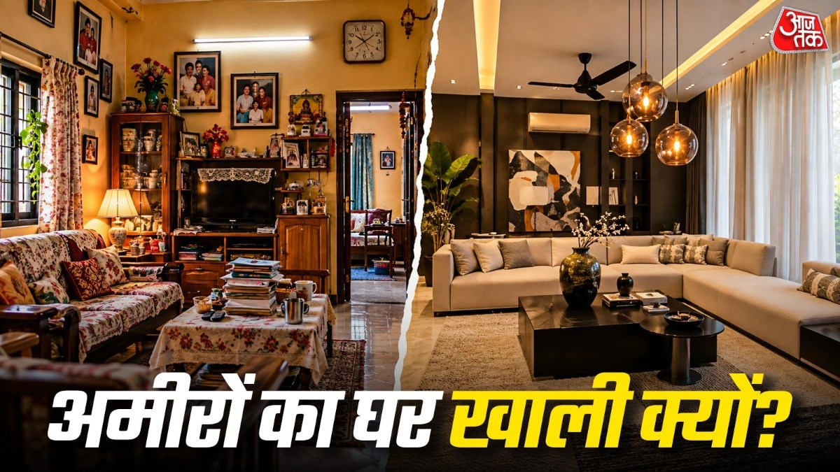 Why wealthy homes stay sparse while middle-class dwellings overflow with possessions