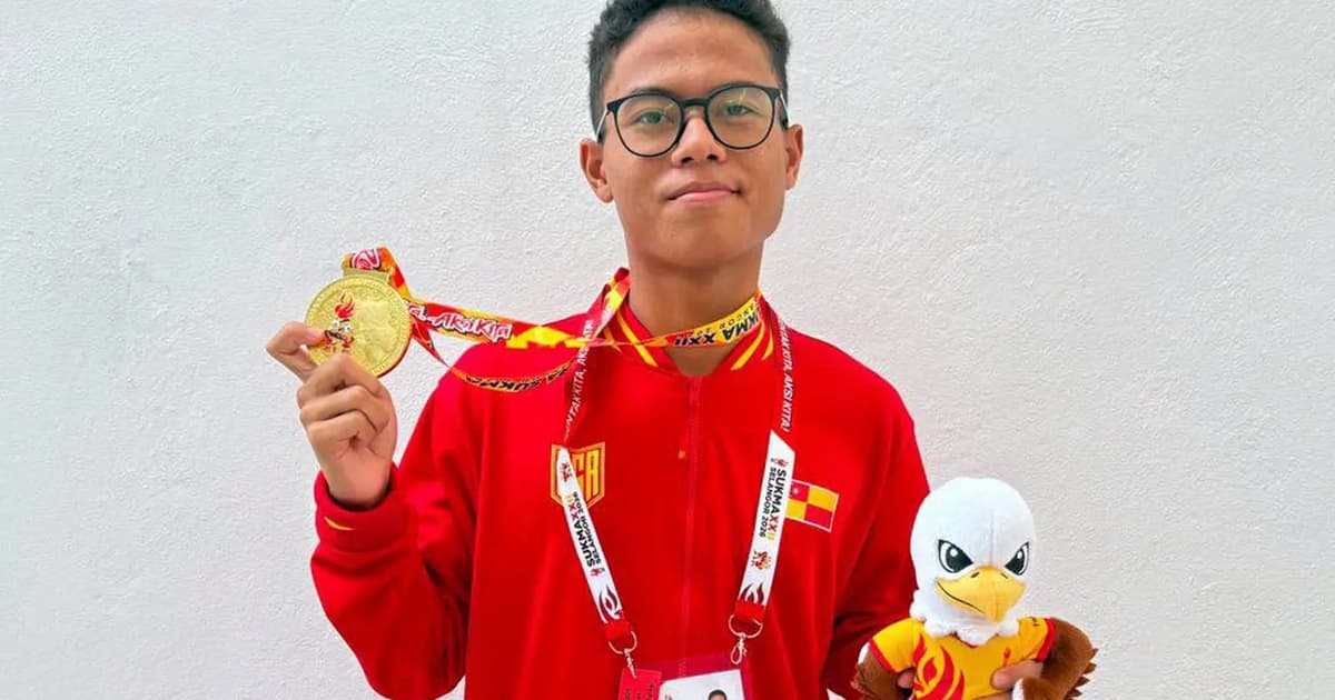 Darwisy Irfan Pecah Tiga Rekod Kebangsaan di Para Sukma Selangor