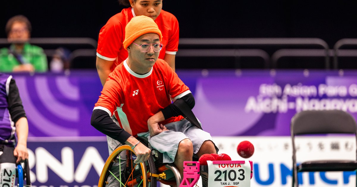 Jovin Tan wins boccia silver as Singapore shines at Asian Para Games