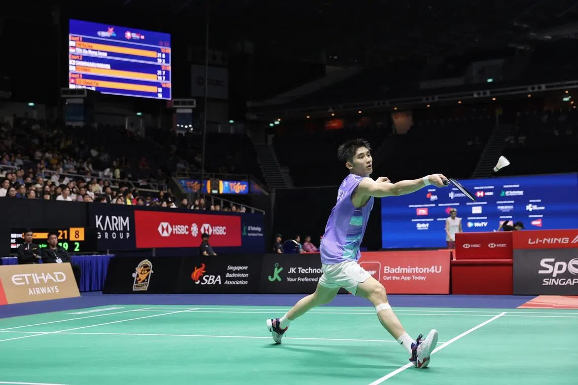 Teh breaks through Vietnam Open first round after nine failed attempts