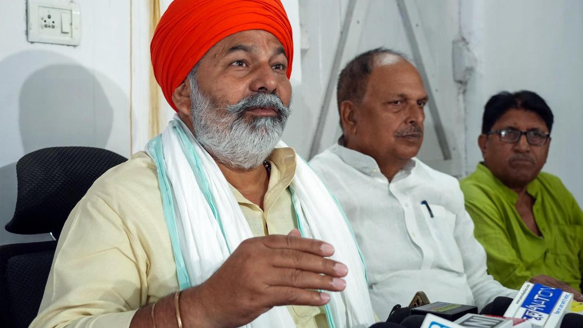 Farm leader Tikait opposes Bihar satellite township plans without farmer consent