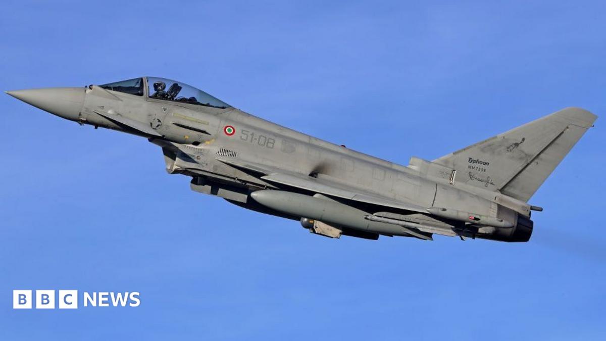 NATO fighter jets intercept unidentified drone over Lithuania