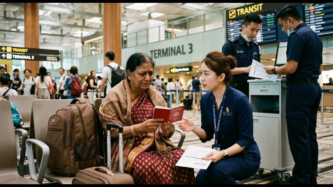 अमेरिकी वीसा रद्द होने का दावा, सिंगापुर में रोकी गईं सास
