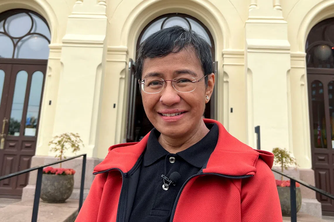 AI threatens human agency unless regulated now, warns Nobel laureate Ressa