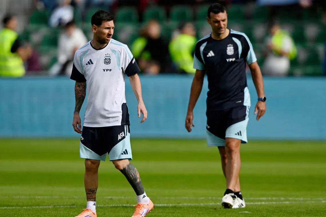 Scaloni pushed hard to secure Messi's Argentina farewell match
