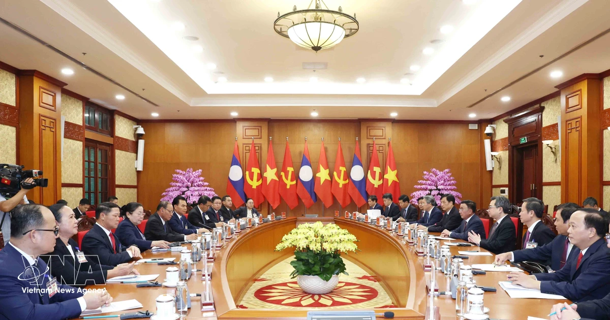 Vietnam, Laos Move to Deepen Bilateral Cooperation Framework