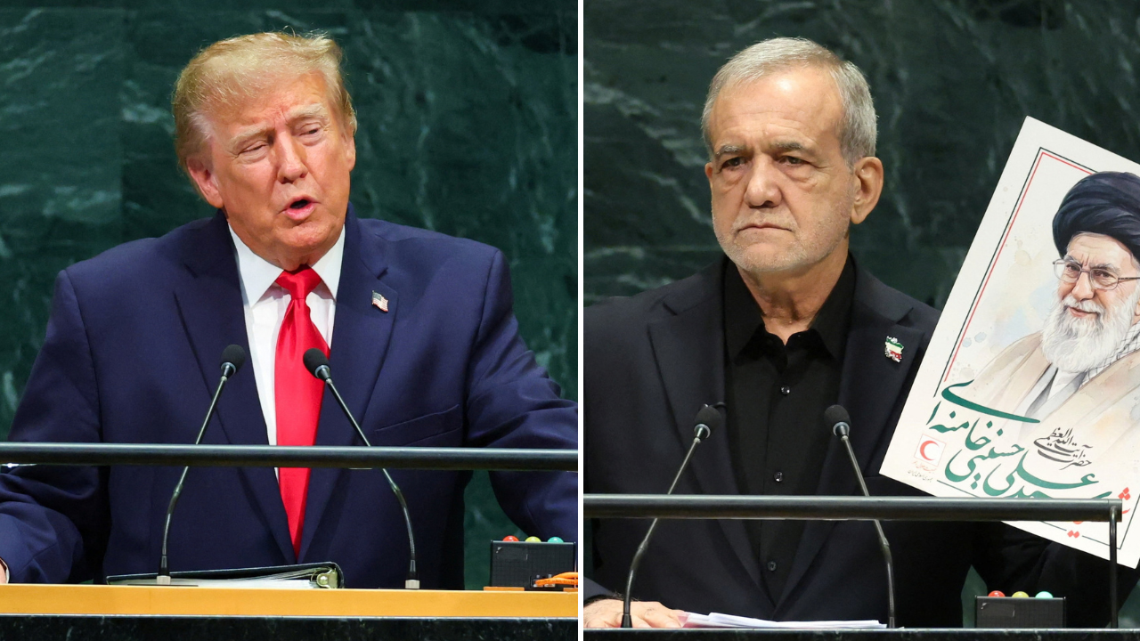 Iran's Pezeshkian confronts Trump over terrorism labels at UN General Assembly