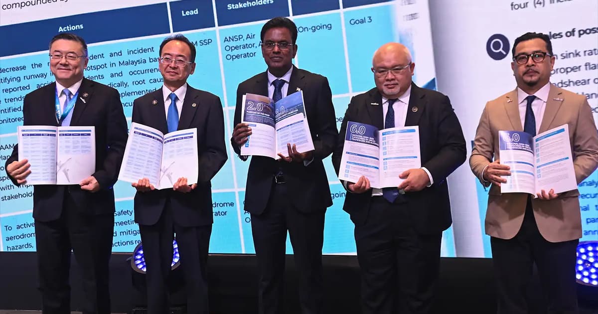 Malaysia Targetkan Sifar Kemalangan Penerbangan Maut Melalui Pelan Keselamatan Baru
