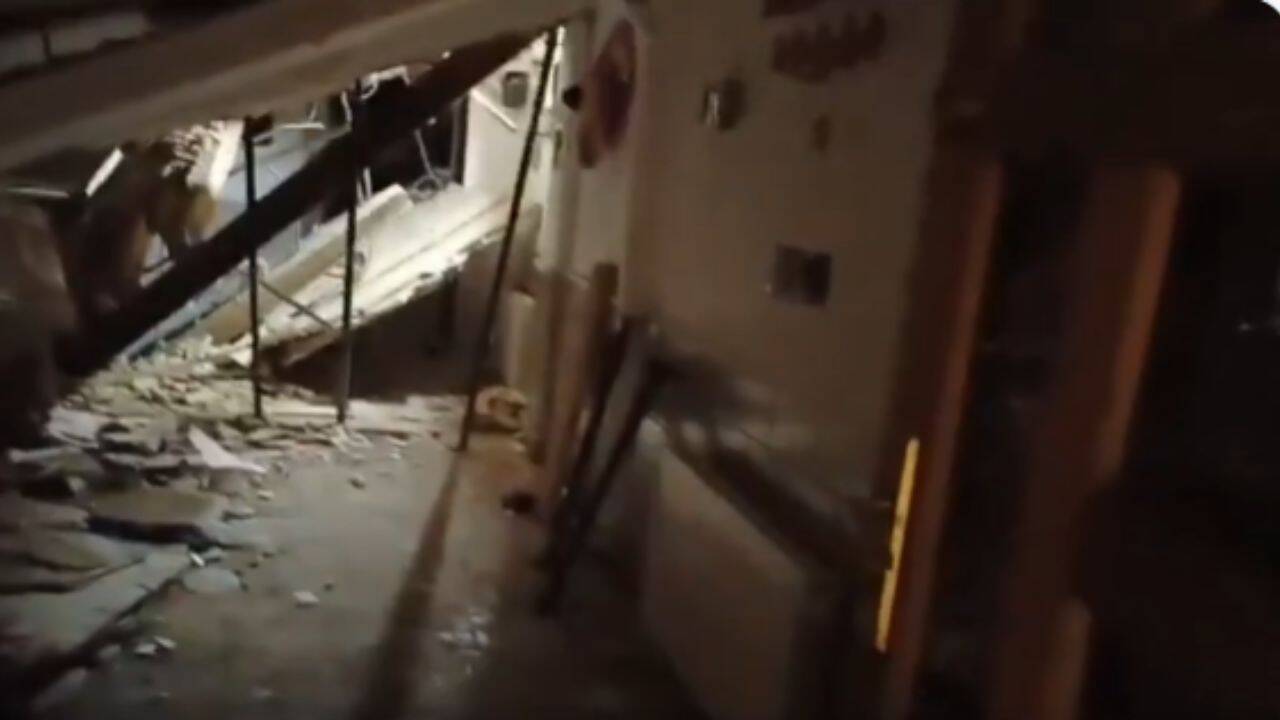 Spanish bar building collapse leaves 11 injured, dozens trapped