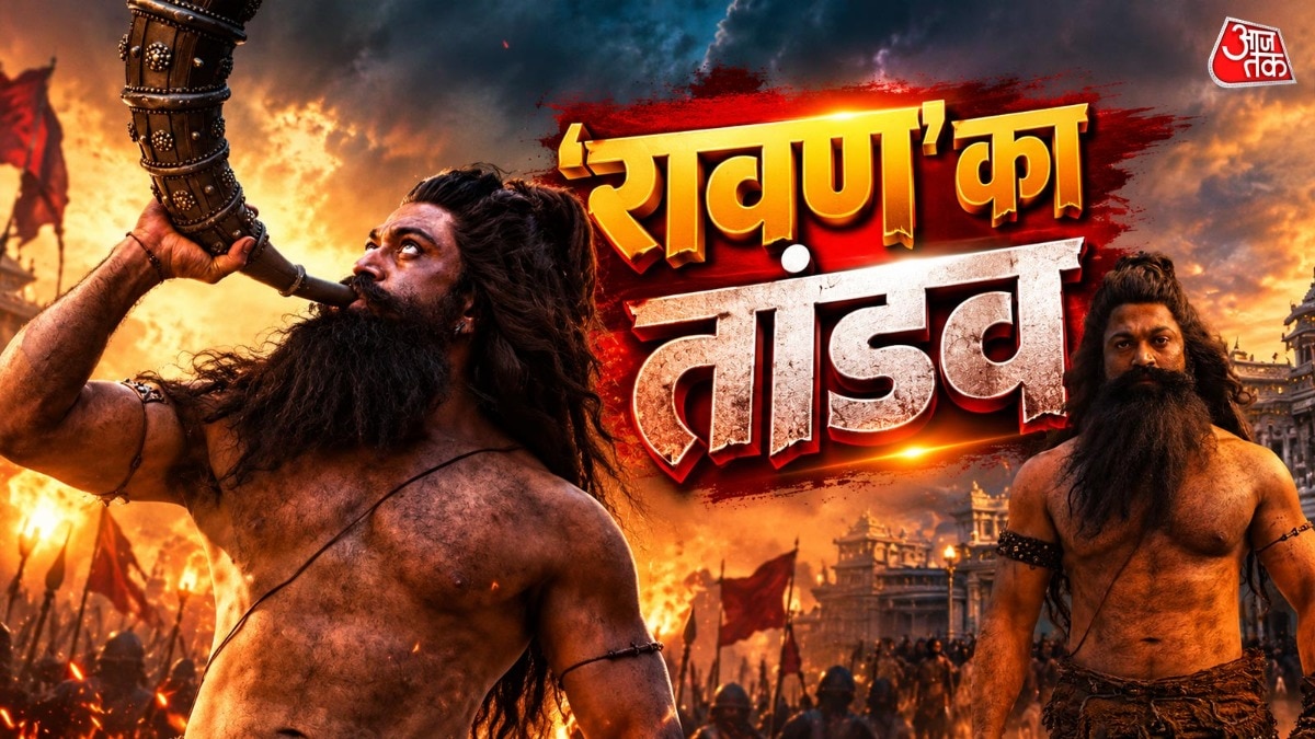 Yash Channels Fierce Ravana Avatar in 'Tandav' Song from Ramayana Series