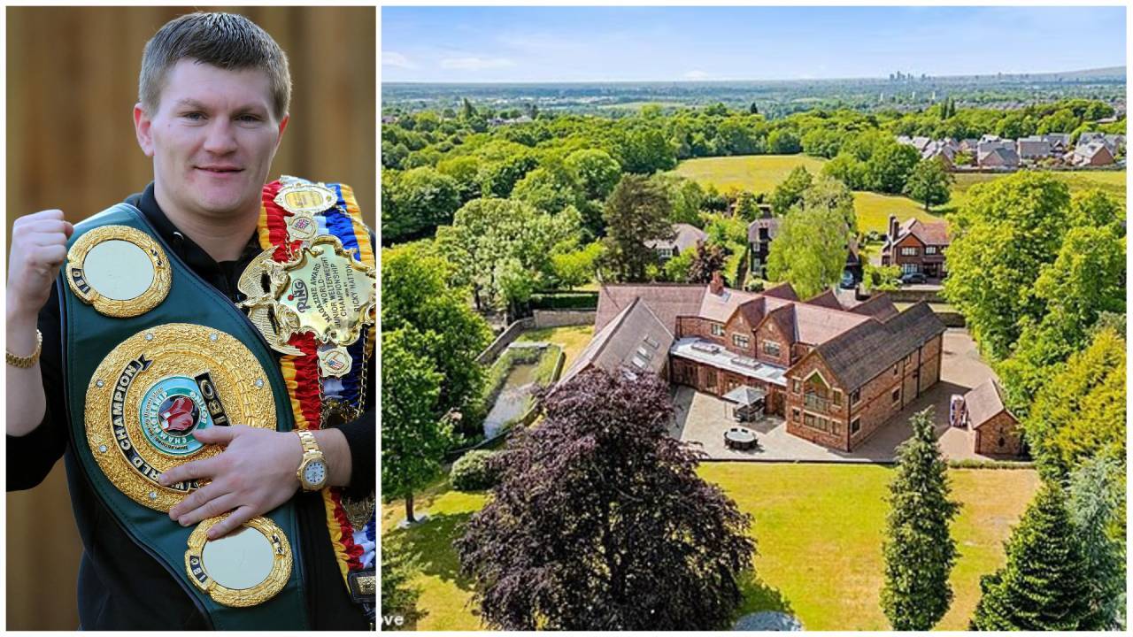 Late boxing legend Hatton's Manchester mansion sells below asking price