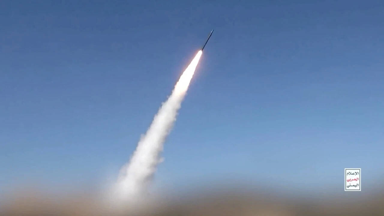 Saudi Arabia says missile intercepted near Medina; Houthis deny strike