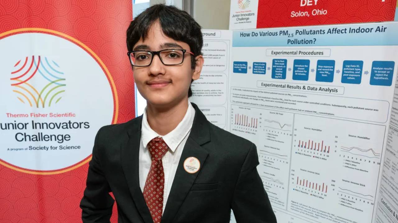 Young researcher finds incense tops household PM2.5 pollution sources