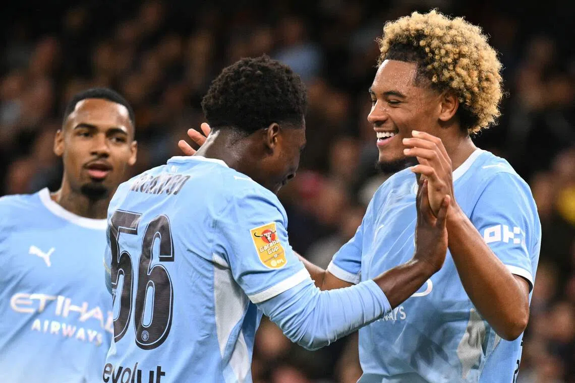 Teenage sensation Samba shines as Manchester City demolish Norwich