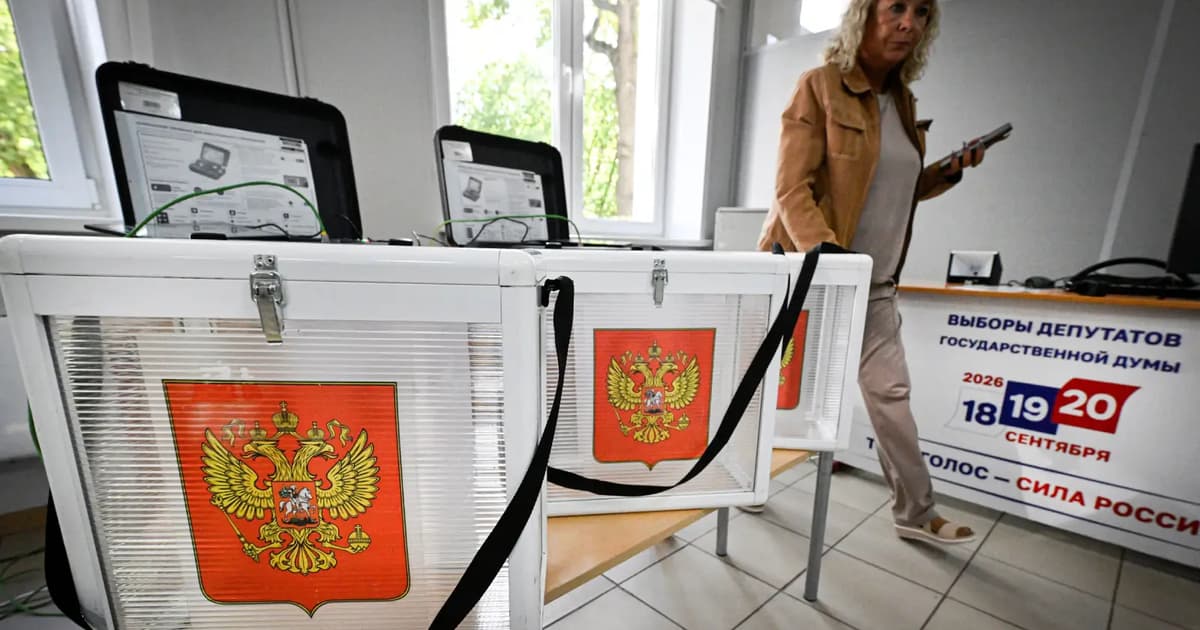 Russians vote in controlled election as Ukraine war drags on