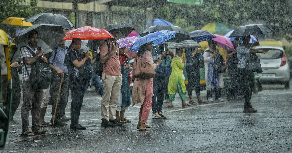 मानसून सक्रिय रहने के बीच भारत के विभिन्न हिस्सों में व्यापक वर्षा की आशंका