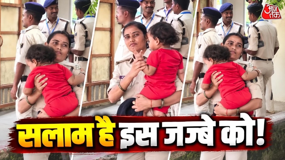 Bihar policewoman balances duty and motherhood while securing CM detail
