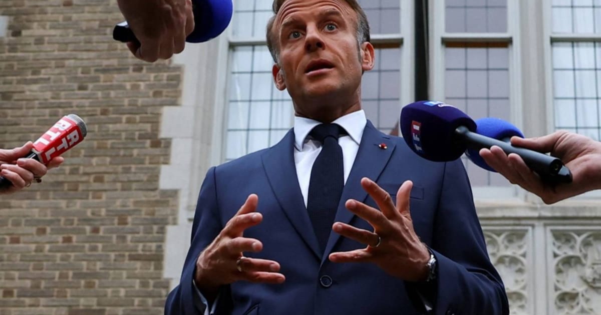 Macron Lapor Perbincangan Trump Mengenai Laut Merah dan Ukraina 'Konstruktif'