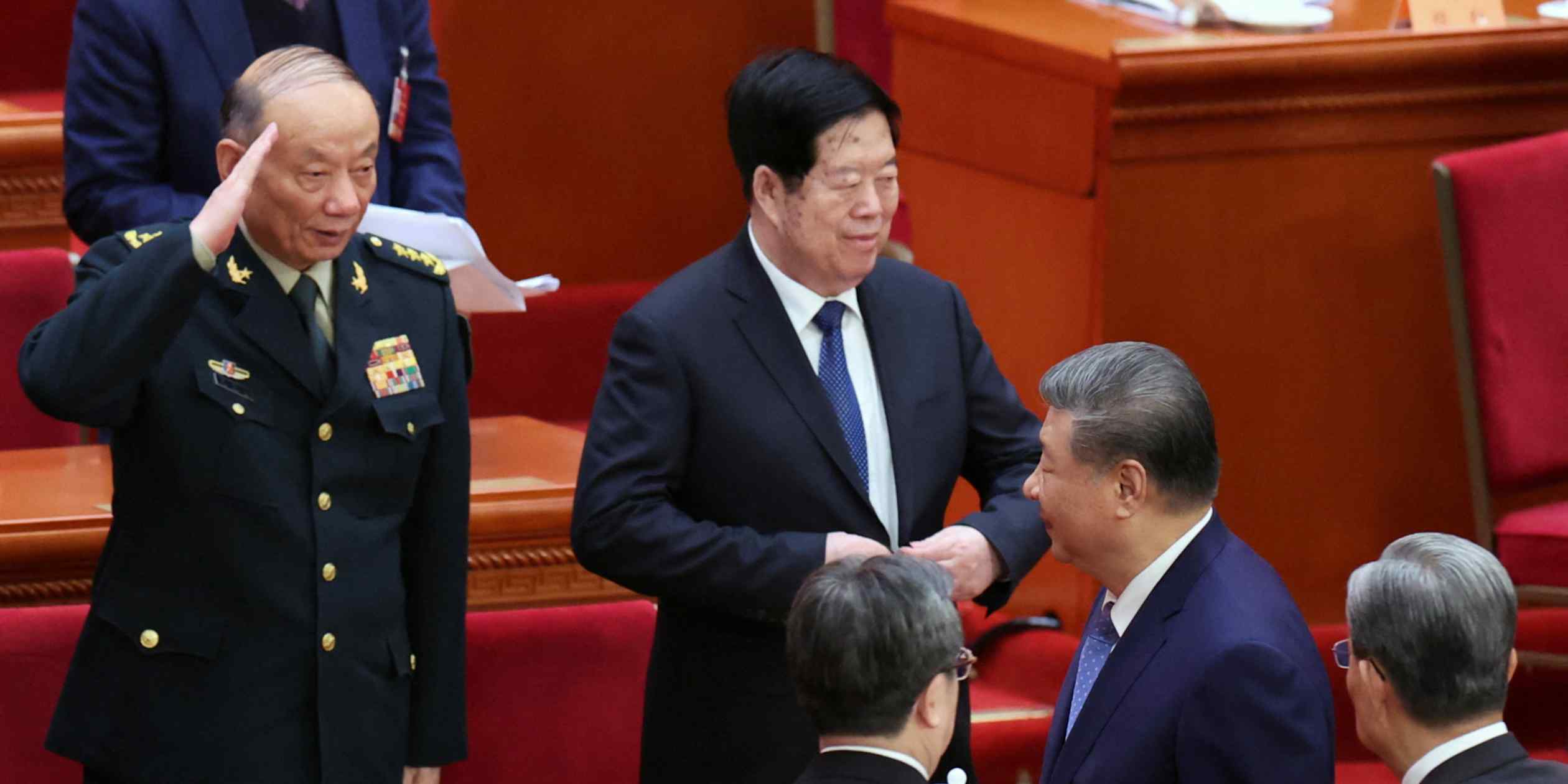 China promotes senior military officer amid internal security purge