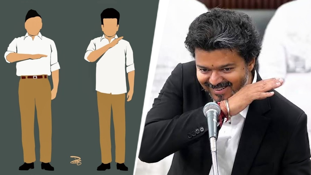 Actor Vijay's Stalin gesture sparks political row in Tamil Nadu