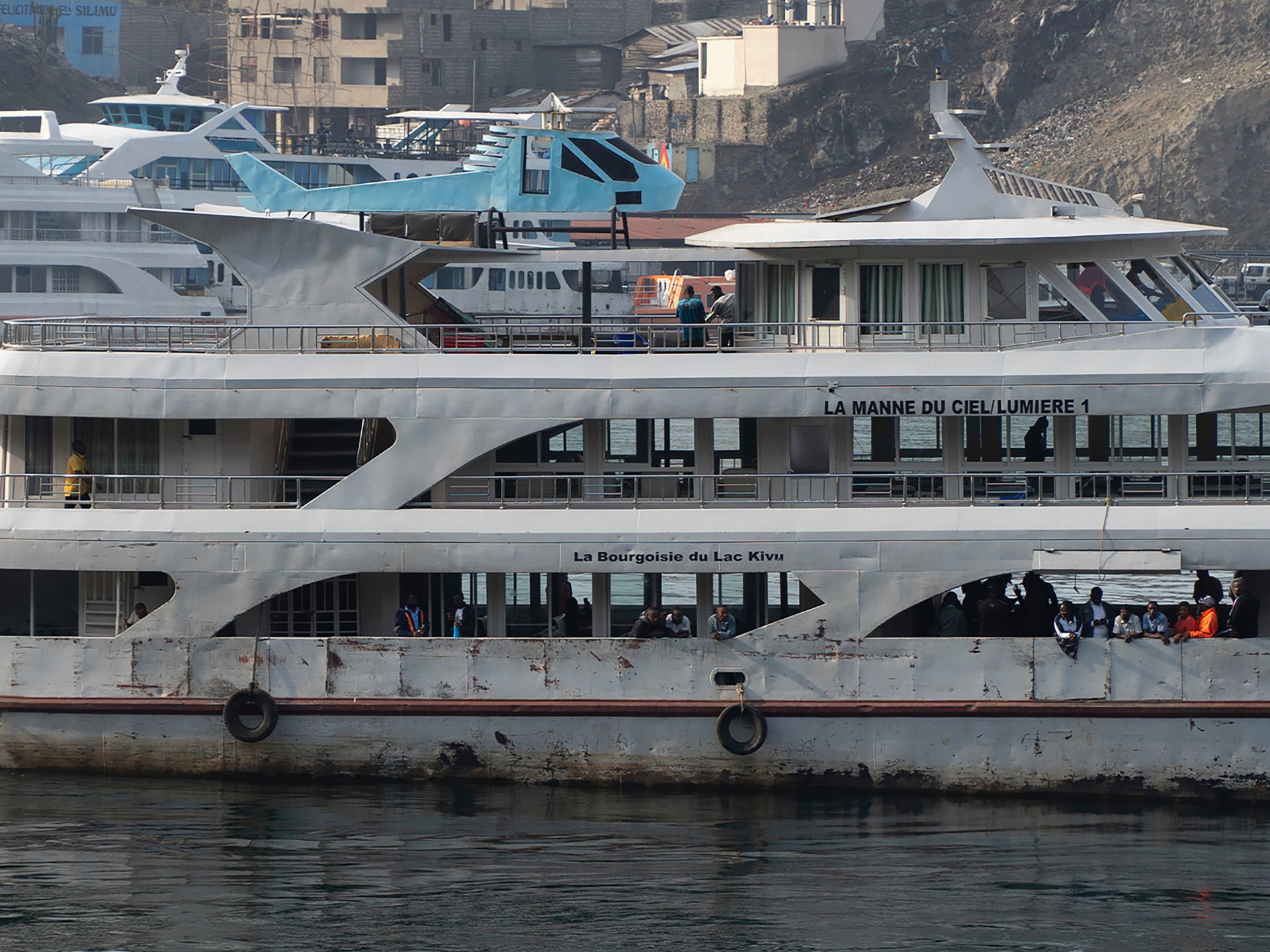 Boat capsizes in Lake Tanganyika; at least 41 dead