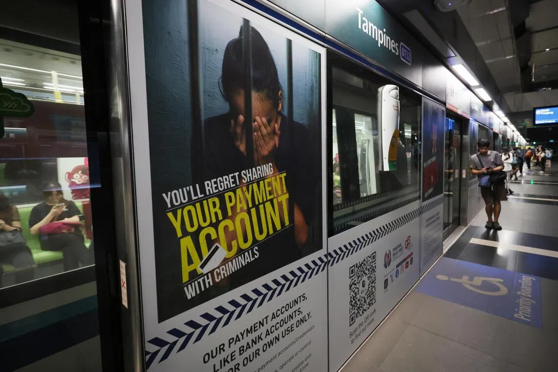 Singapore tightens scam penalties with jail terms for account mules