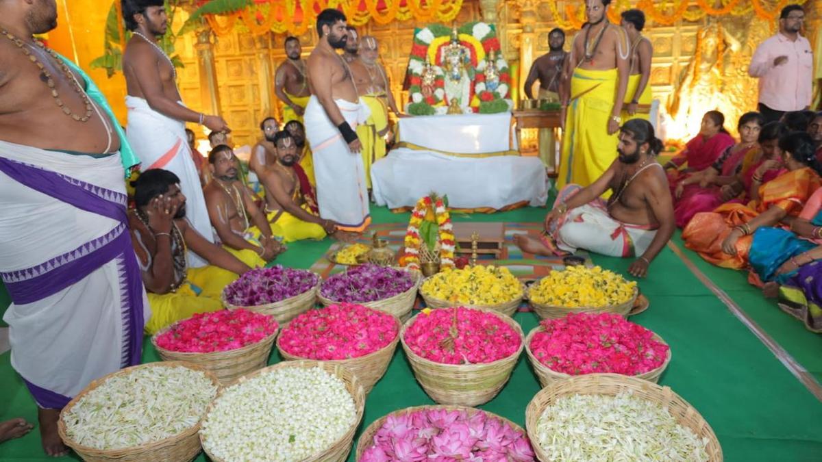 Tirupati temple performs rare rituals as part of nine-day festival