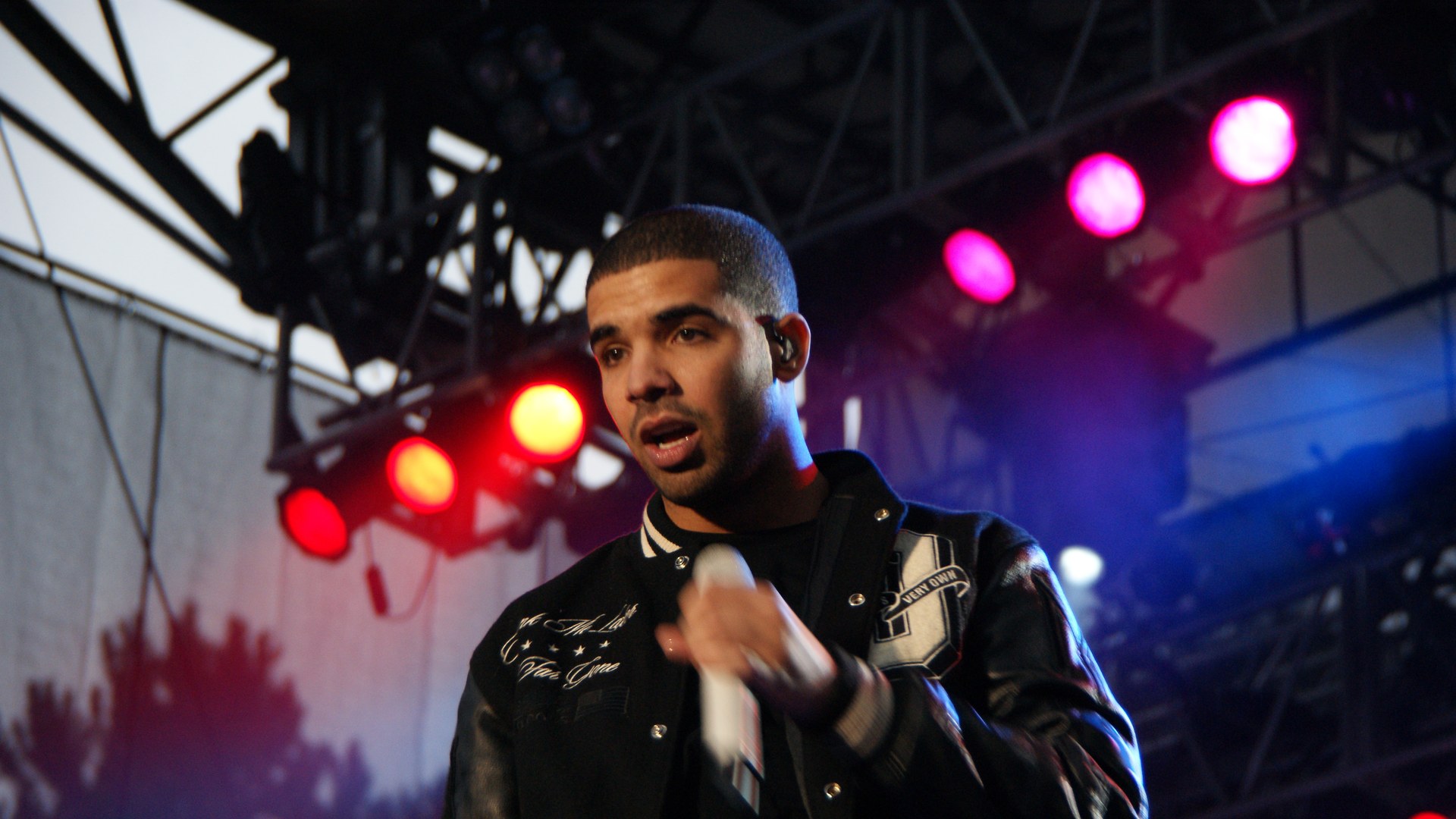 Drake celebrates birthday with bold fashion statement in red leather