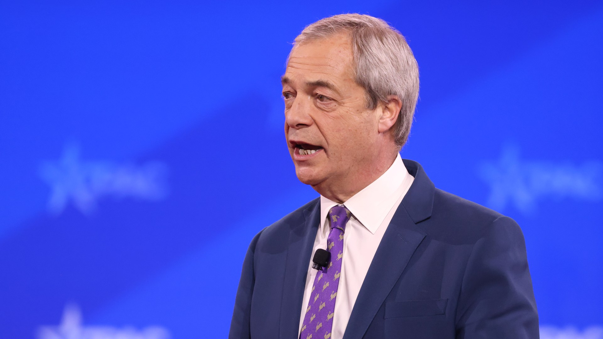 UK politician Farage accused of pushing female MP in parliament row