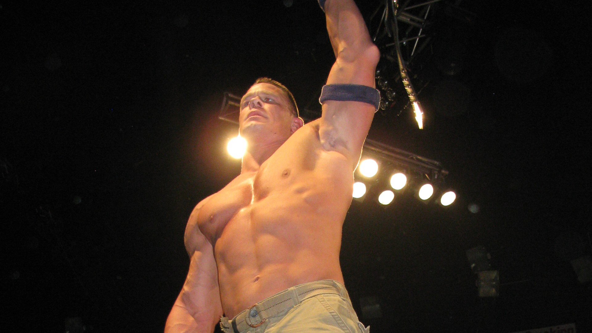 WWE Star John Cena Opts for Wrestling Gear as Halloween Costume