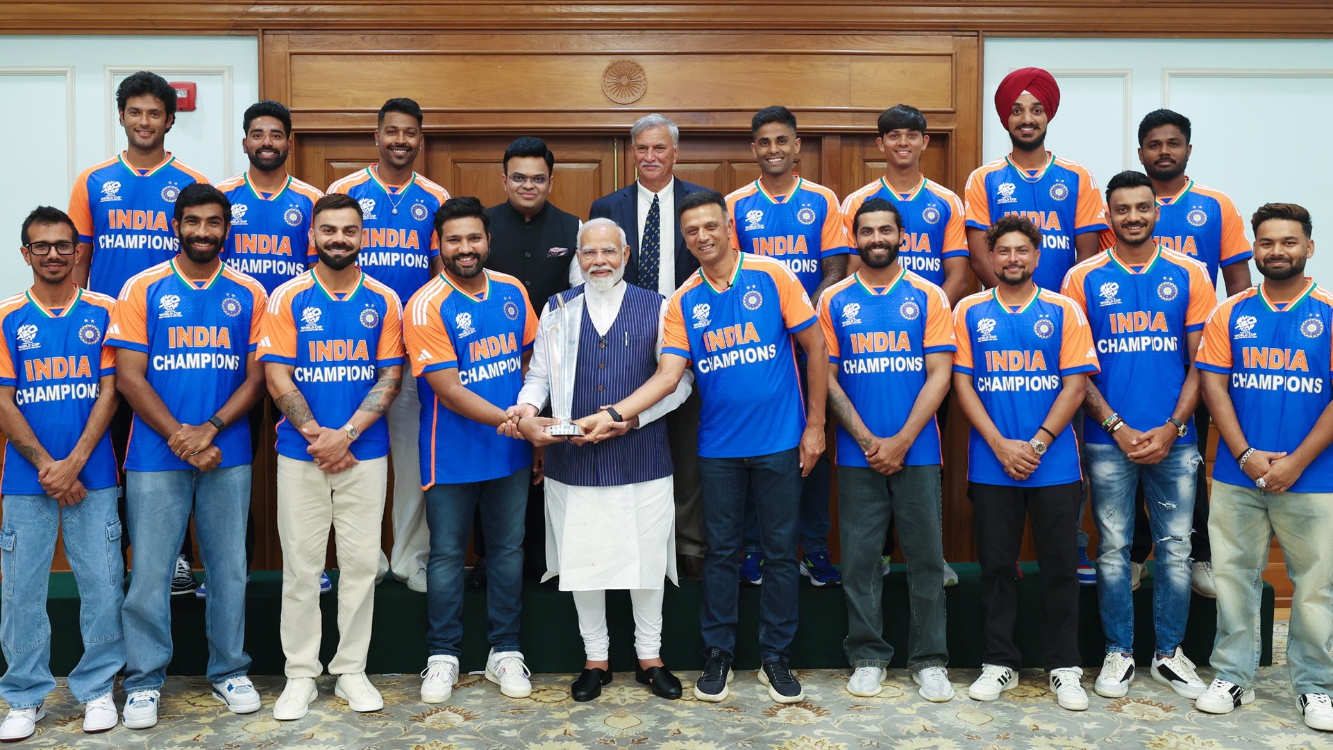 Indian cricket team arrives in New Zealand for T20 series